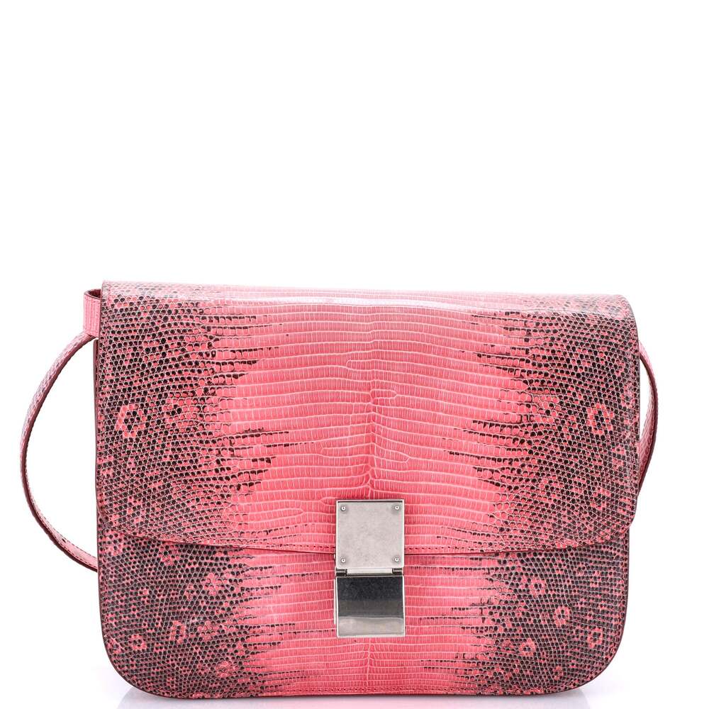 Celine Classic Box Bag Lizard Medium #230767C20B